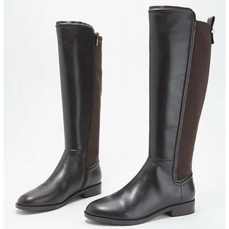 Marc Fisher Shiane Tall Leather Riding Boots